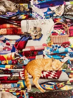 Cats on Quilts - DIGITÁLNÍ TISK