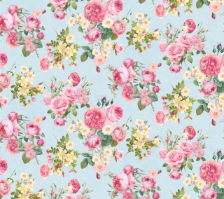 Fleur na světle modré